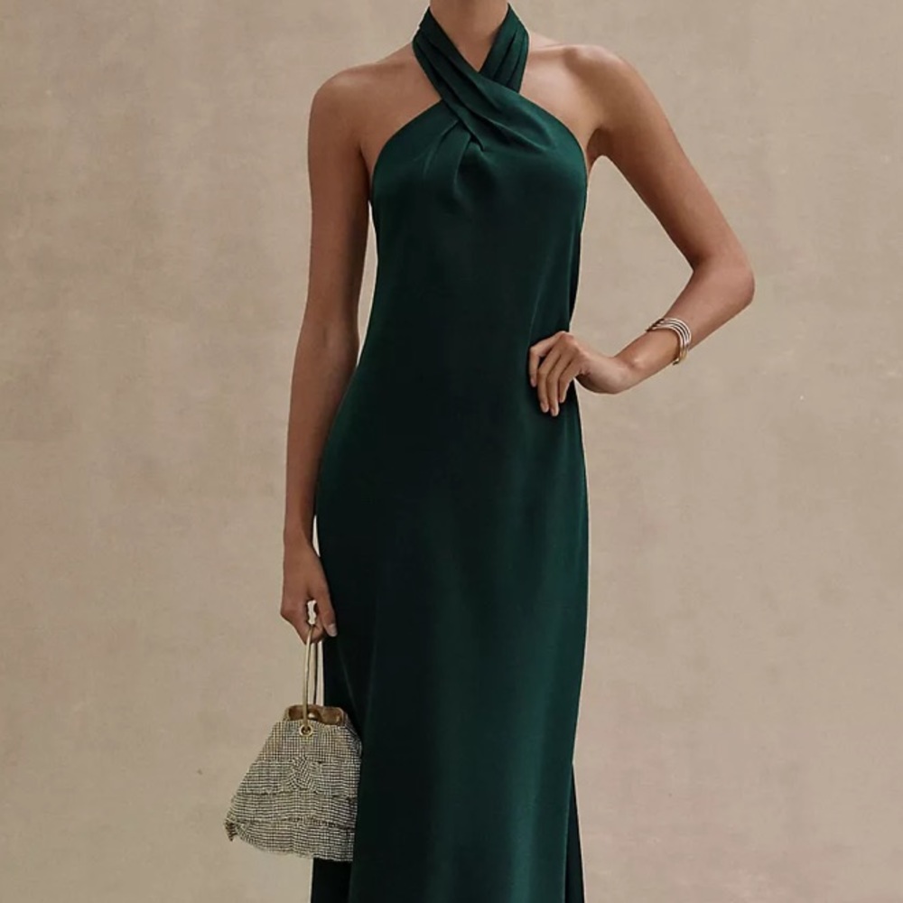 COPY - BHLDN Dark Emerald dress